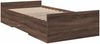 vidaXL Bettgestell mit Schubladen Braun Eichen-Optik 100x200 cm 3280334 Bild 3