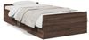 vidaXL Bettgestell mit Schubladen Braun Eichen-Optik 100x200 cm 3280334 Bild 2