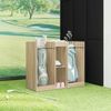 vidaXL Golf Schrank Uni Sonoma-Eiche 102 x 45 x 85,5 cm 899457 Bild 4