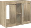 vidaXL Golf Schrank Uni Sonoma-Eiche 102 x 45 x 85,5 cm 899457 Bild 2
