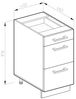 Küchenunterschrank R-Line Weiß Landhaus 40 cm AP Marmor Vicco Bild 3