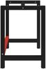 vidaXL Werkbankgestell Metall 80x57x79 cm Schwarz und Rot 147927 Bild 3