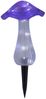 Light & More LED Solarleuchte Pilz lila Bild 4