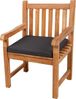 Gutekissen® Sitzkissen für Bank, Gartenschaukeln, Sitz, glatt. FK5 (40x40x5, Dunkelgrau) Bild 2