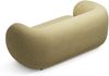 Micadoni Sofa Kate 2-Sitzer Strukturierter Stoff Sonnenblumen Melange Bild 3
