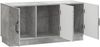 vidaXL TV-Schränk Betongrau 99 x 34,5 x 47 cm Holzwerkstoff 895408 Bild 3