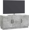 vidaXL TV-Schränk Betongrau 99 x 34,5 x 47 cm Holzwerkstoff 895408 Bild 2