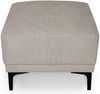 OTTO home Polsterhocker Xander (1 St), Breite 58 cm, Soft-Touch Chenille, schwarze Metallfüße Bild 4