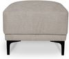 OTTO home Polsterhocker Xander (1 St), Breite 58 cm, Soft-Touch Chenille, schwarze Metallfüße Bild 3