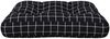 vidaXL Palettenkissen Schwarz Karomuster 60x60x12 cm Stoff 360463 Bild 5