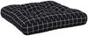 vidaXL Palettenkissen Schwarz Karomuster 60x60x12 cm Stoff 360463 Bild 4