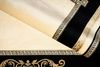 Belle Arti Teppich Teppich Wohnzimmer Flur Läufer Schwarz Gold Florenz K-Seide rutschfest, Rechteckig, Kurzflor Schlafzimmer Flur Läufer Viskose Seidenglanz Rund Orient Bild 3