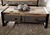Couchtisch Mango 115x60x40 natur bedruckt FACTORY #128 Bild 5