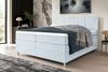 Boxspringbett Celina - Strukturstoff - hellgrau - 160x200 cm Bild 2