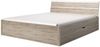 Bett ALVAR 160x200 cm Sanremo Eiche inkl. 2 x Nachtkommoden Bild 2