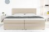 99rooms Bonvito Boxspringbett Champagner Kunstleder MADRYT Taschen-Federung 160x200 cm Bild 3