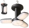 Skandika LED Gartenleuchte Campinglampe Kvitnes mit 6 Leuchtmodi, aufladbar, Powerbankfunktion, aufklappbar, Solarzelle, dimmbar, 3600 mAh, 400 lm, hängend, Micro-USB Bild 5