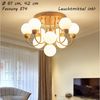 Euroton LED Deckenleuchte LED Deckenleuchte E14 Leuchtmittel inkl Lichtfarbe warmweiß kaltweiß, LED wechselbar, Wechselbar Bild 1