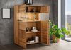 Highboard 100x145cm "Belfast" Wildeiche massiv Bild 2