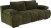 JOB 'Reno' Schlafsofa, Chenille grün, 213 x 101 x 86 cm Bild 3