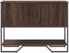 vidaXL Konsolentisch Braun Eichen-Optik 100x35x74,5 cm Holzwerkstoff 848538 Bild 4