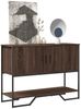 vidaXL Konsolentisch Braun Eichen-Optik 100x35x74,5 cm Holzwerkstoff 848538 Bild 3