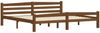 vidaXL Massivholzbett Honigbraun Kiefer 200x200 cm 322081 Bild 3