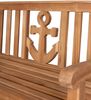 Teakholz Gartenbank - bene living - Anker 120 cm Bild 3