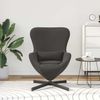 vidaXL Eiersessel Dunkelgrau 63 x 73 x 90 cm Stoff 42002771 Bild 3