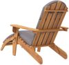 vidaXL Adirondack-Gartenstuhl mit Fußstütze Massivholz Akazie 360034 Bild 5