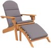 vidaXL Adirondack-Gartenstuhl mit Fußstütze Massivholz Akazie 360034 Bild 2