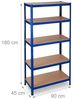 Schwerlastregal blau Bild 4