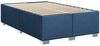 vidaXL Boxspringbett mit Matratze Blau 120x190 cm Stoff 3285122 Bild 5