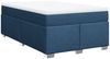 vidaXL Boxspringbett mit Matratze Blau 120x190 cm Stoff 3285122 Bild 2