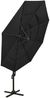 vidaXL Sonnenschirm mit Aluminium-Mast 4-lagig Schwarz 3x3 m 313834 Bild 3
