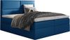 99rooms Merino Boxspringbett Velours MONOLITH 160x200 cm Blau Bild 4