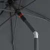 Doppler myZone Sonnenschirm / Mittelmastschirm "Push Up 300", anthrazit, Ø 300 cm Bild 5