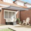 vidaXL Markisenrahmen Hellgrau 300 x 250 cm 3330104 Bild 3