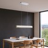 LED Glaskristall Hängelampe, Chrom, Breite 66 cm Bild 3