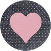 Teppich BAMBI PINK 120 X 120cm Rund Bild 2
