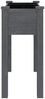 vidaXL Pflanzkübel mit Einsatz Grau 71x37x76 cm Massivholz Tanne 364232 Bild 5