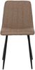 Stuhl LENZ Stoff - 88x45x53cm, braun, Metall Gestell Stühle Esszimmerstühle Stuhl Esszimmer Esstisch Stühle Küchenstuhl Bild 2