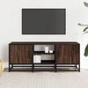 vidaXL TV-Schrank Eichen-Optik 100x35x41 cm Holzwerkstoff und Metall 848838 Bild 3
