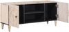 vidaXL TV-Schränk Weiß 105 x 33,5 x 46 cm Massivholz Mango 4018368 Bild 2