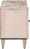 vidaXL TV-Schränk Weiß 105 x 33,5 x 46 cm Massivholz Mango 4018368 Bild 4