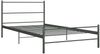 Bettgestell Grau Metall 90×200 cm [286493] Bild 2