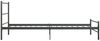 Bettgestell Grau Metall 90×200 cm [286493] Bild 4