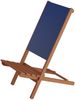 Blauer Strandstuhl Partystuhl Wikingerstuhl Schwedenstuhl Anglerstuhl wählbares Set XXL V-10-364Einzelstück mit Tisch Bild 2