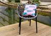 Kunststoff Stapelstuhl SUSANNE 59 × 59 × 80 cm – stapelbarer Gartenstuhl aus robustem Kunststoff für Balkon Terrasse Garten Bild 4