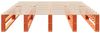 vidaXL Massivholzbett ohne Matratze Wachsbraun 140x190 cm Kiefernholz 850871 Bild 4
